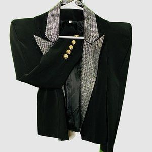 Gorgeous Michael Jackson Style Jacket / Blazer Size XS US 2